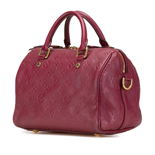 Louis Vuitton Monogram Empreinte Speedy Bandouliere 25