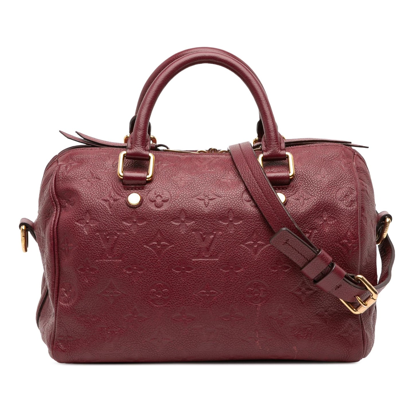Louis Vuitton Monogram Empreinte Speedy Bandouliere 25