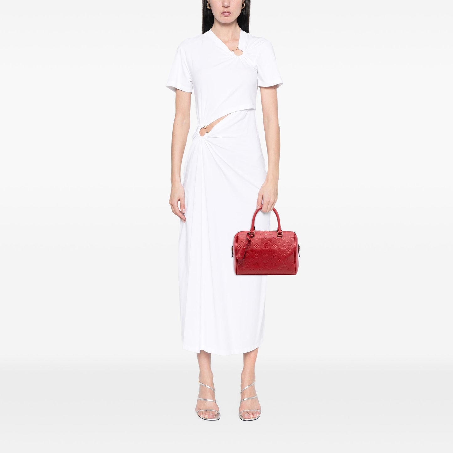 Louis Vuitton Monogram Empreinte Speedy Bandouliere 25