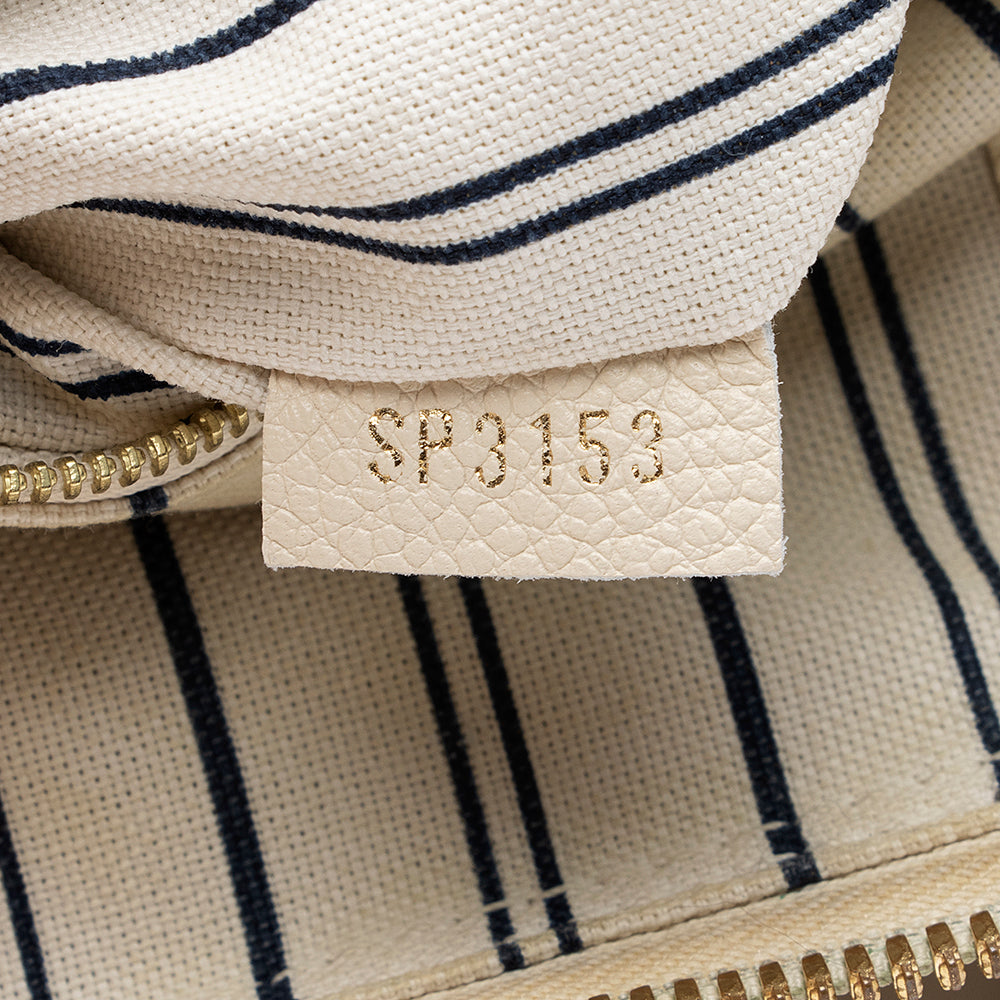 Louis Vuitton Monogram Empreinte Speedy Bandouliere 30 Satchel (SHF-19574)