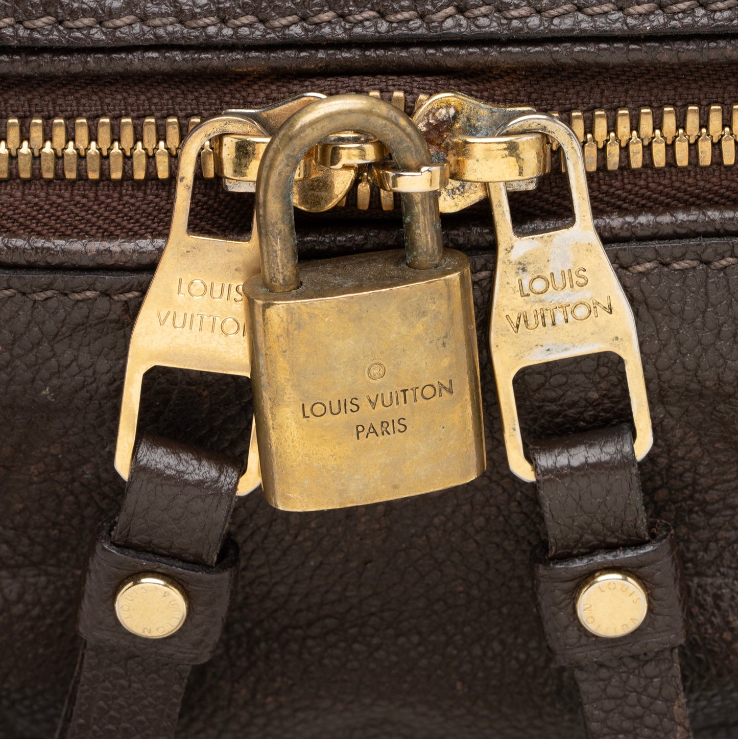 Louis Vuitton Monogram Empreinte Speedy Bandouliere 30 Satchel (SHF-23588)