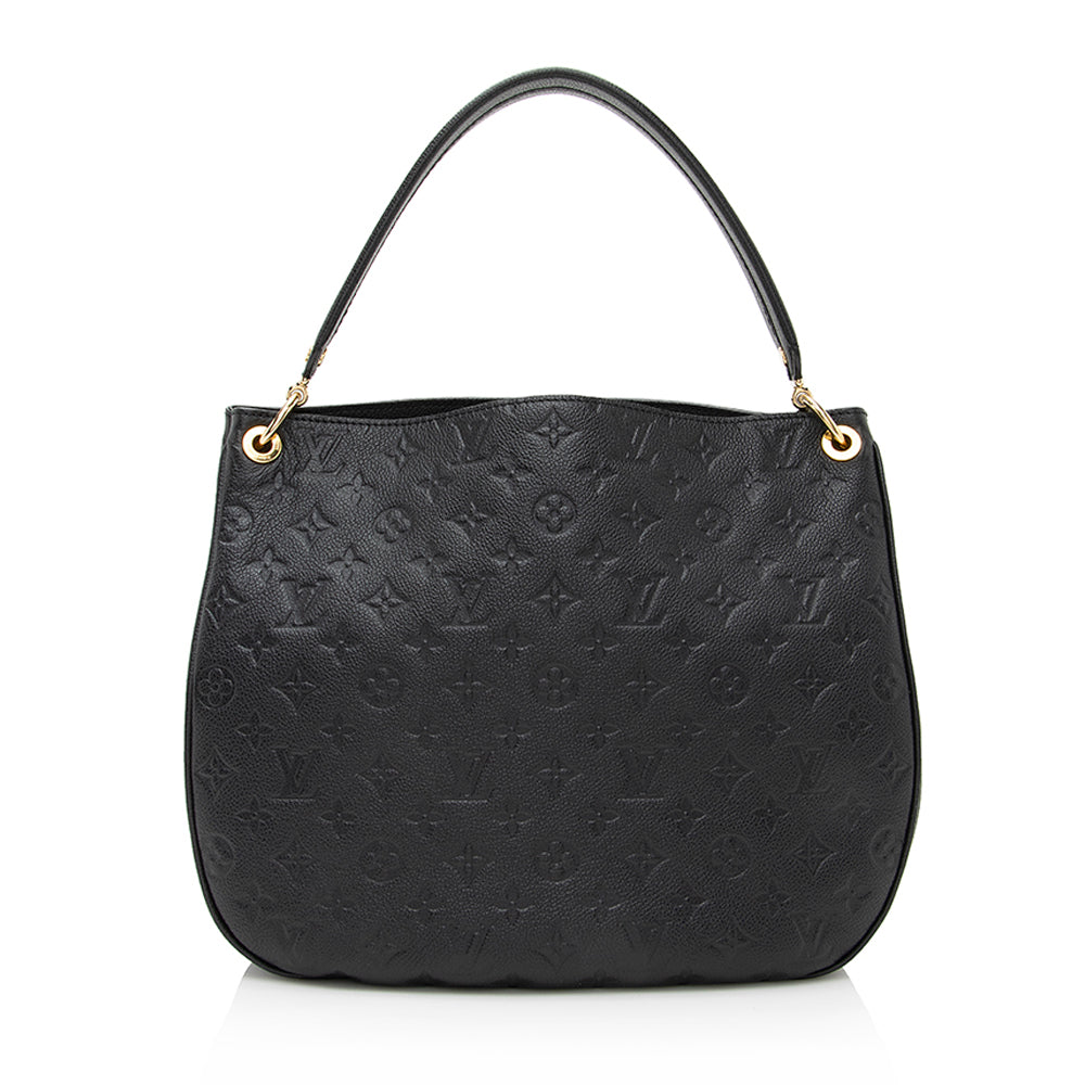 Louis Vuitton Monogram Empreinte Spontini Shoulder Bag (SHF-21404)