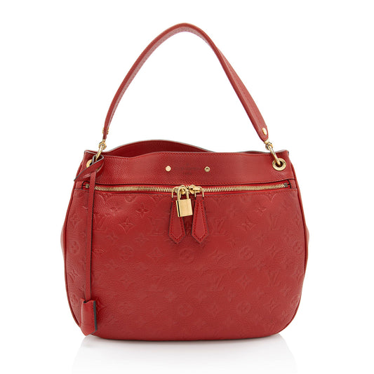 Louis Vuitton Monogram Empreinte Spontini Shoulder Bag (SHF-pTQCWC)
