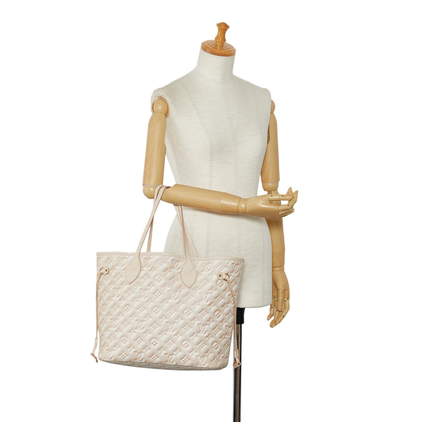 Louis Vuitton Monogram Empreinte Stardust Neverfull MM (SHG-yMU4Aa)