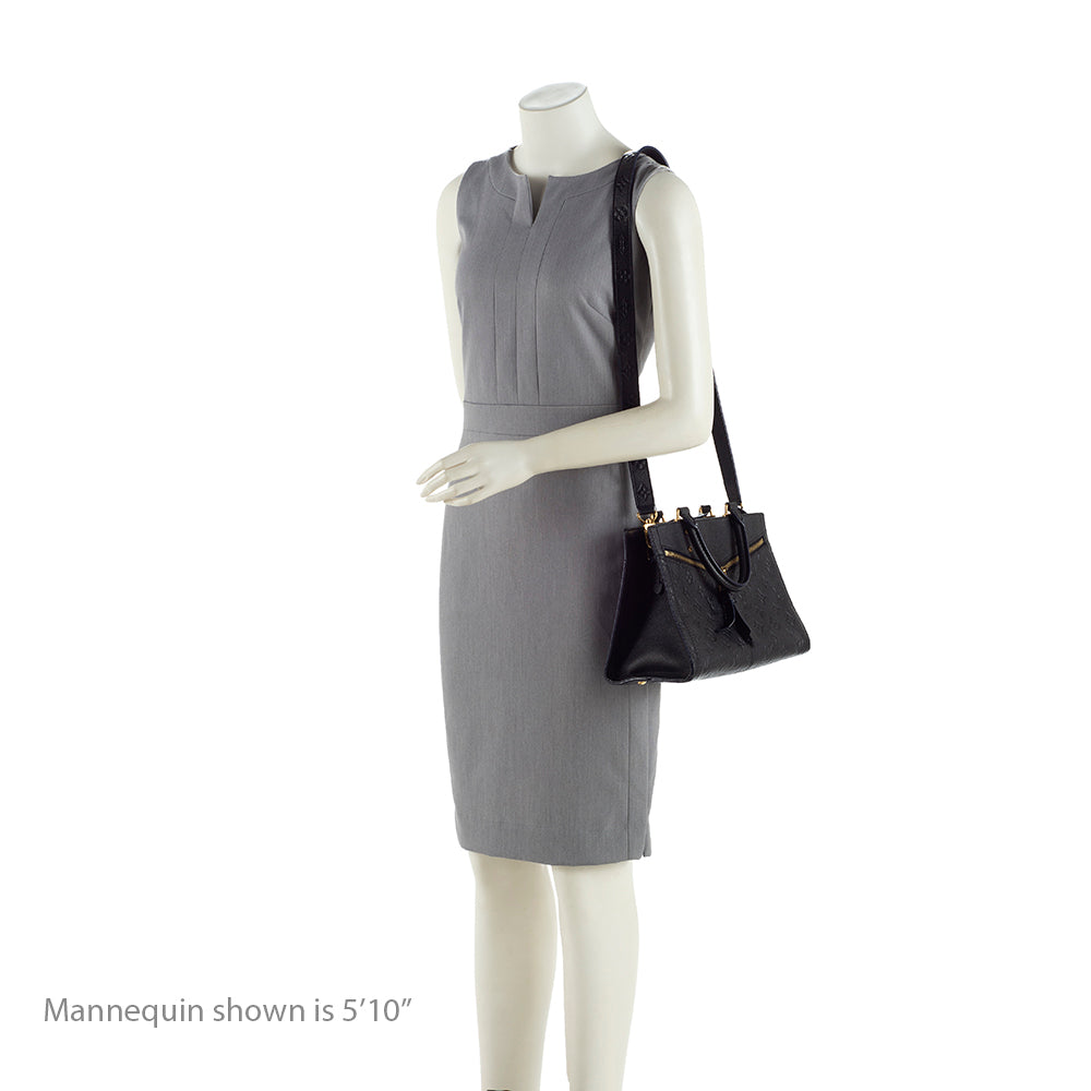 Louis Vuitton Monogram Empreinte Leather Sully PM Satchel (SHF-19494)