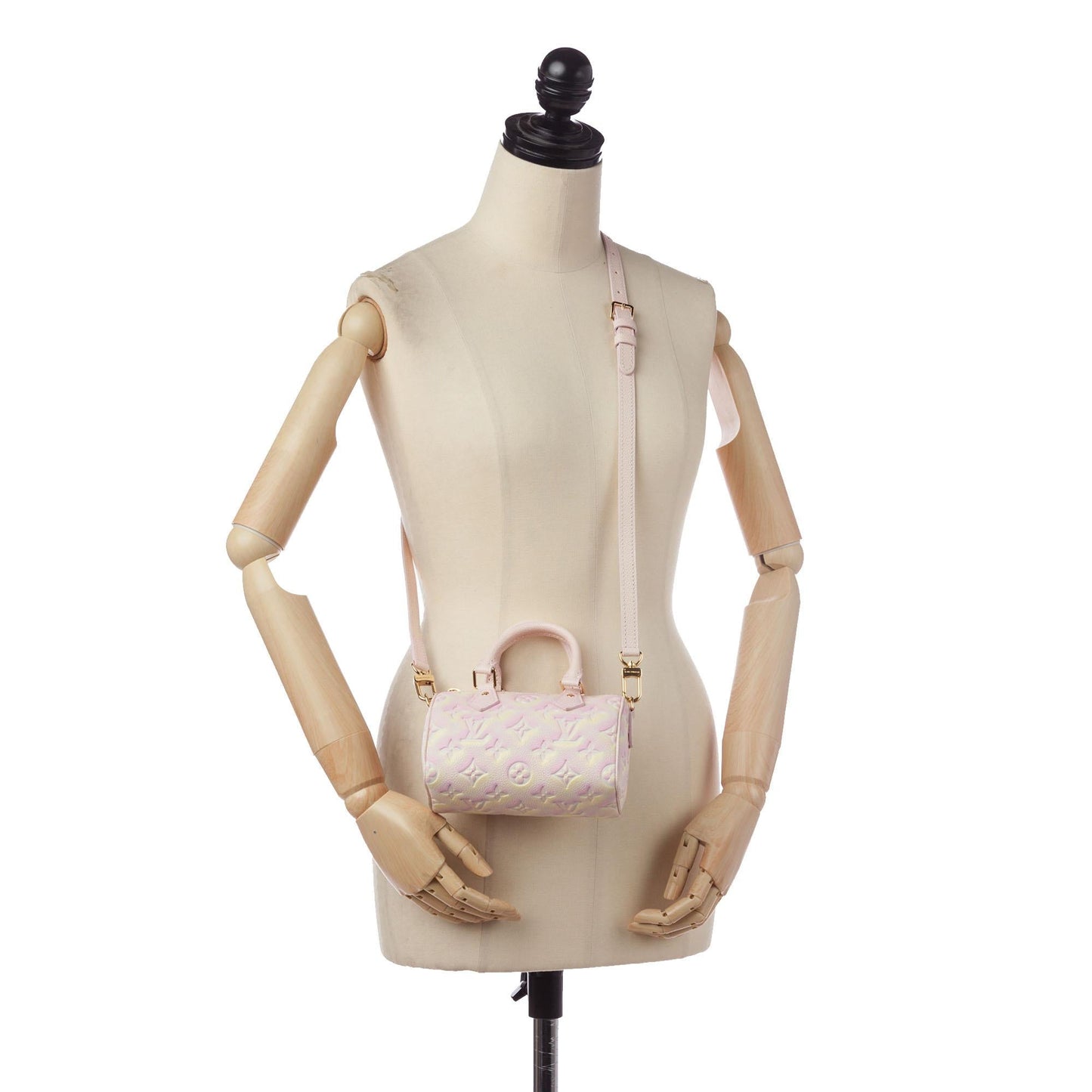 Louis Vuitton Monogram Empreinte Summer Stardust Nano Speedy (SHG-KTtCys)