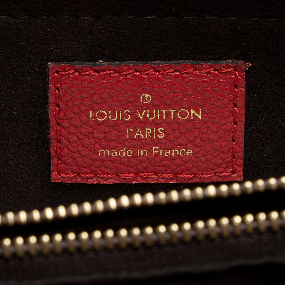 Louis Vuitton Monogram Empreinte Trocadero Satchel (SHF-19573)