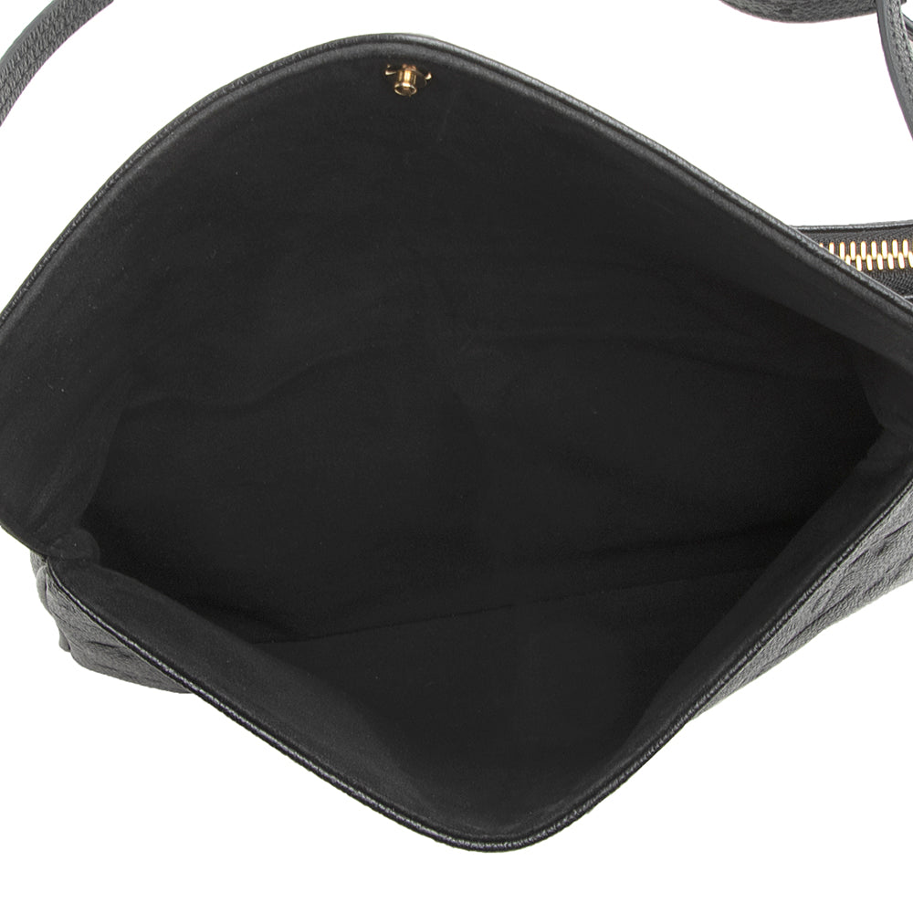 Louis Vuitton Monogram Empreinte Twinset Shoulder Bag (SHF-21462)