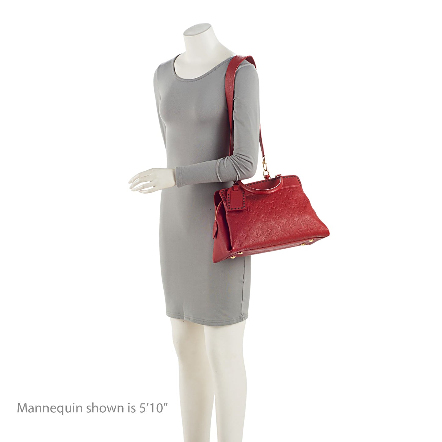 Louis Vuitton Monogram Empreinte Vosges MM Satchel (SHF-DdR2D0)