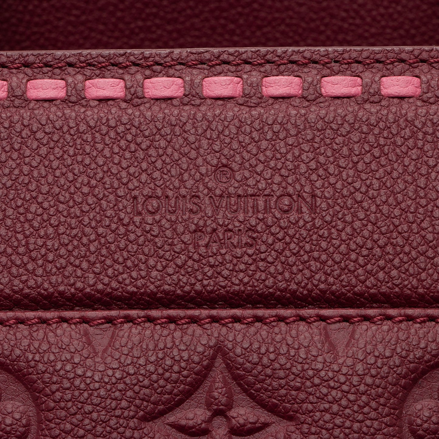 Louis Vuitton Monogram Empreinte Vosges MM Satchel (SHF-mBX7WI)