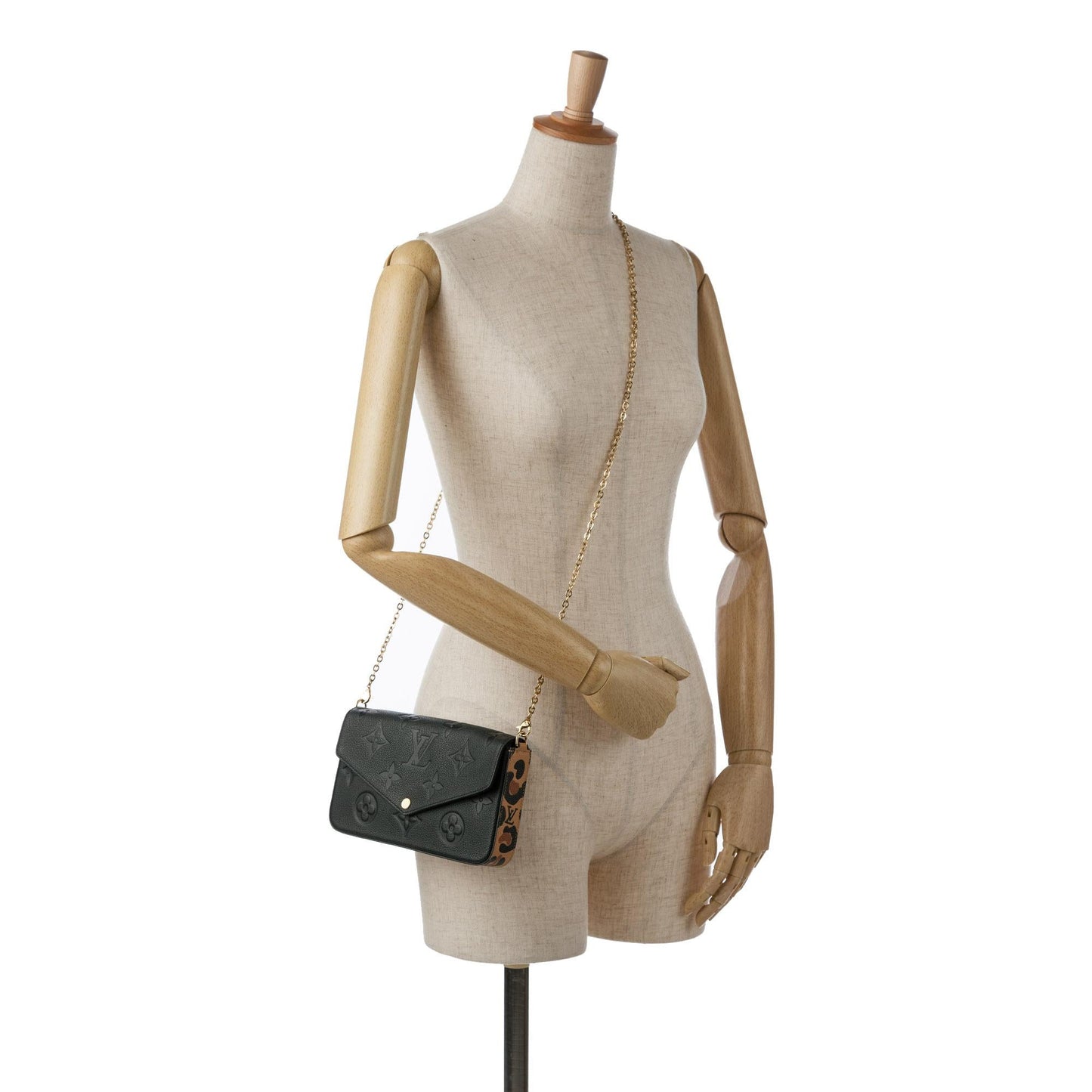 Louis Vuitton Monogram Empreinte Wild at Heart Pochette Felicie (SHG-7Y7UIy)