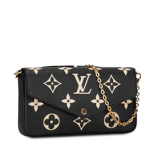 Louis Vuitton Monogram Empriente Bicolor Pochette Felicie (SHG-57gfmq)