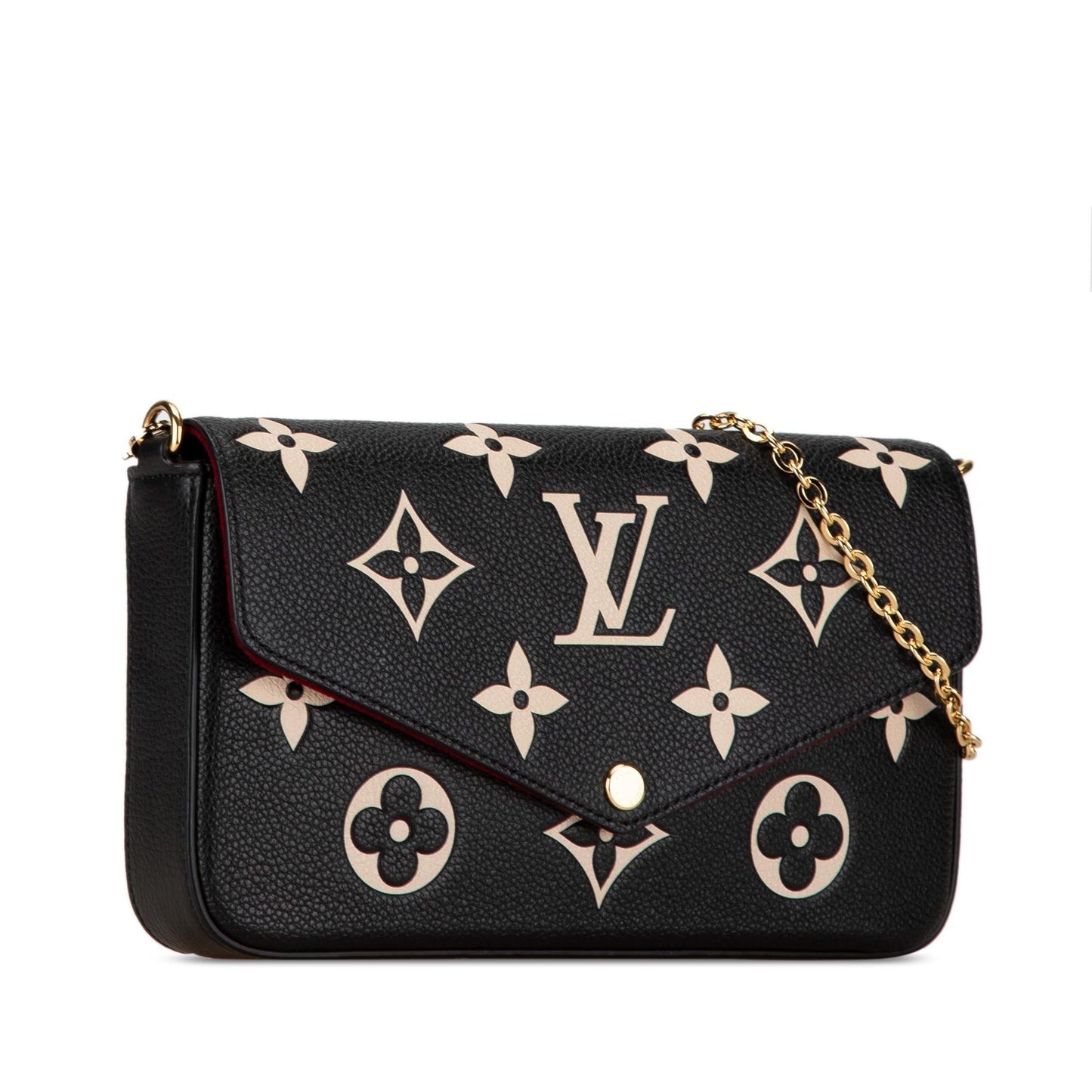 Louis Vuitton Monogram Empriente Bicolor Pochette Felicie (SHG-rpPuUu)