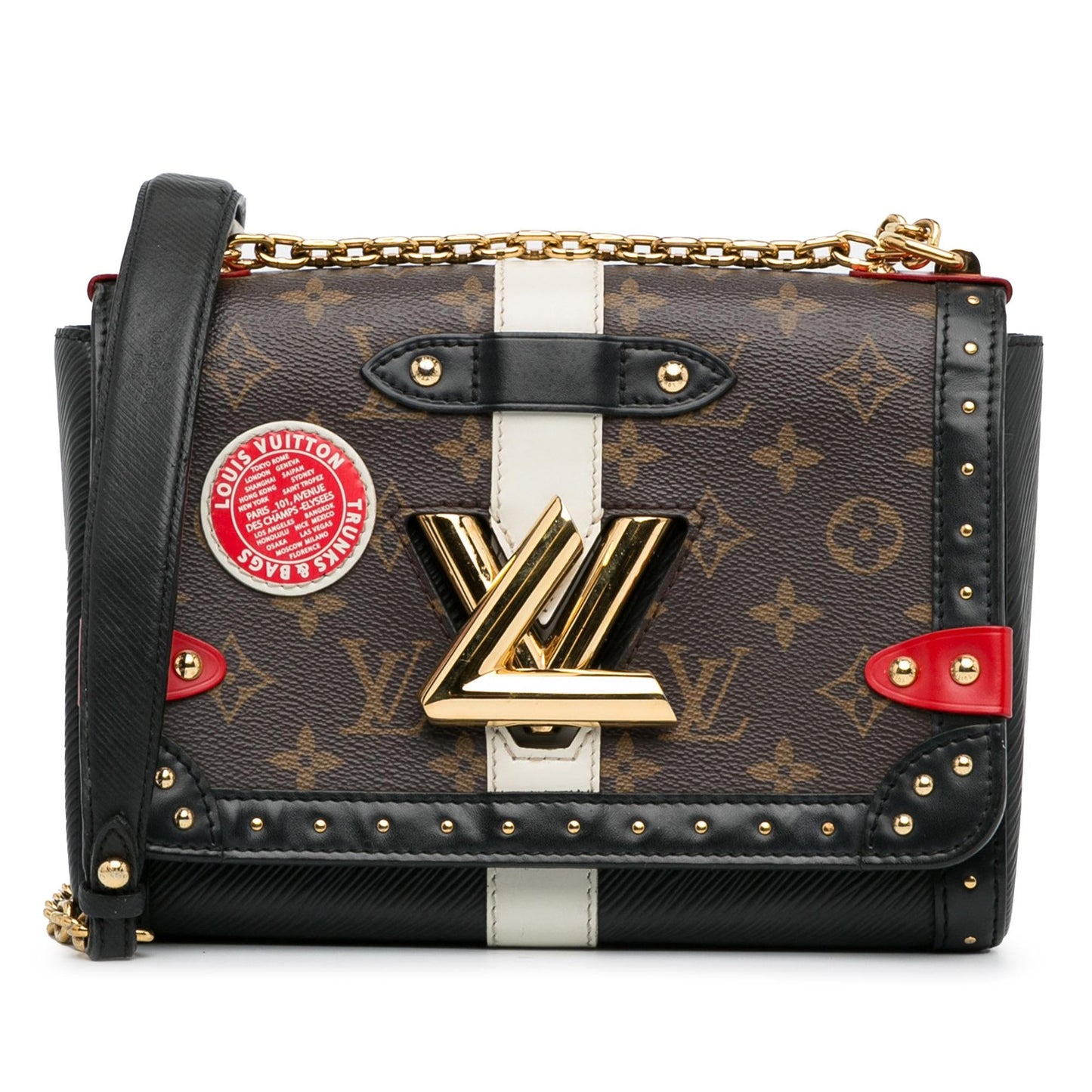 Louis Vuitton Monogram Epi Trunk Twist MM (SHG-6ADril)