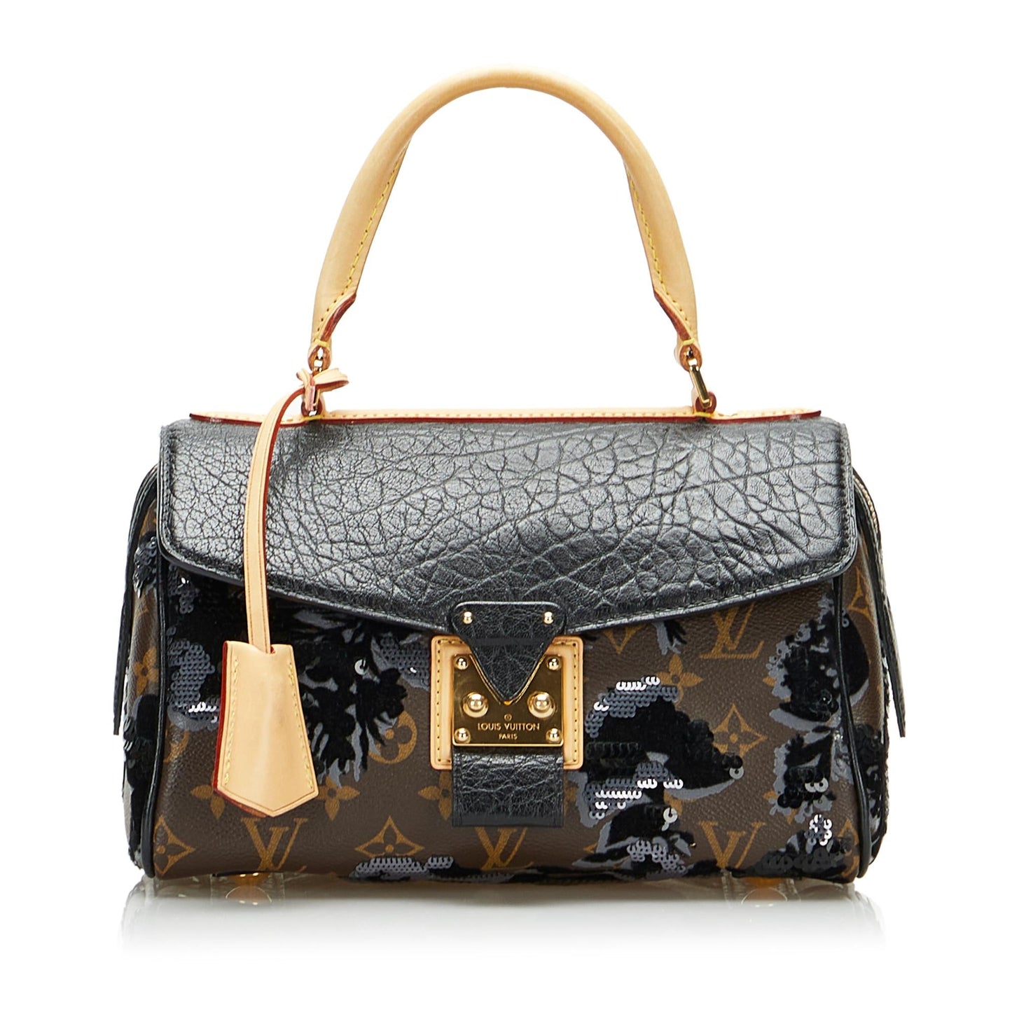 Louis Vuitton Monogram Fleur de Jais Carrousel (SHG-eexu39)