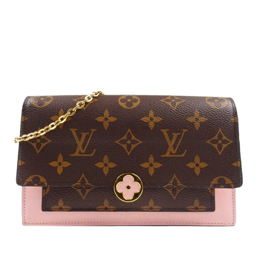 Louis Vuitton Monogram Flore Wallet On Chain (SHG-35991)