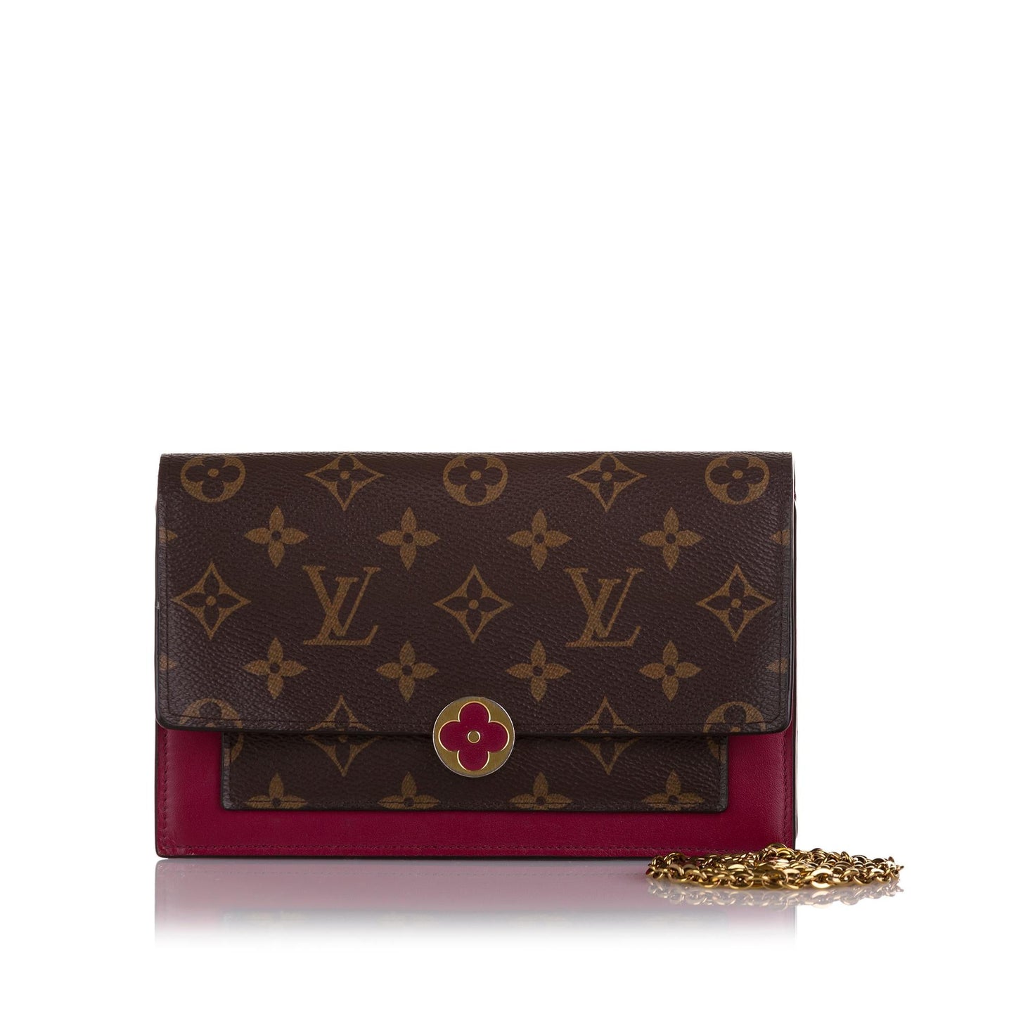 Louis Vuitton Monogram Flore Wallet On Chain (SHG-xb6z2m)