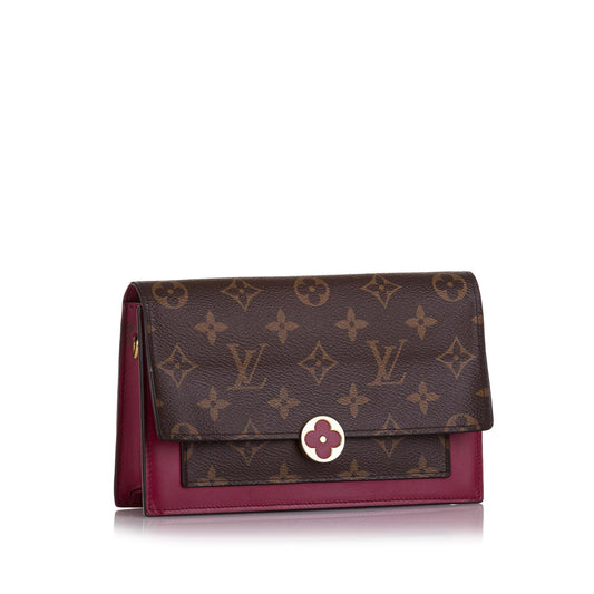 Louis Vuitton Monogram Flore Wallet On Chain