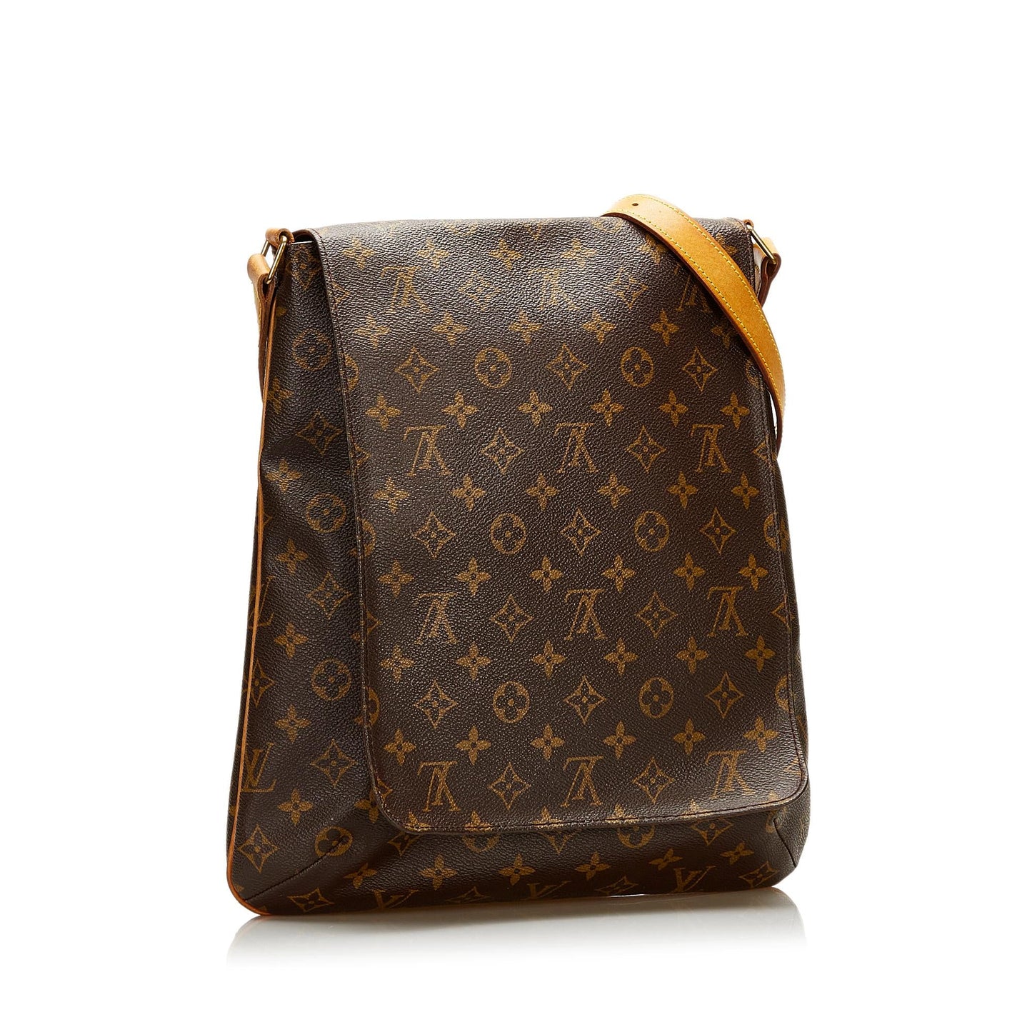 Louis Vuitton Monogram GM Musette Salsa Long Strap (SHG-35916)