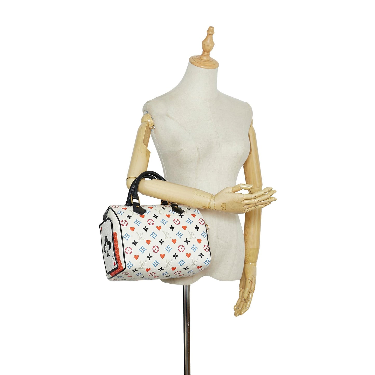Louis Vuitton Monogram Game On Speedy Bandouliere 25 (SHG-G6gb36)