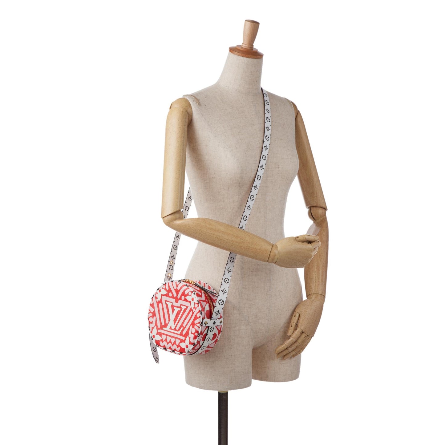 Louis Vuitton Monogram Giant Crafty Boite Chapeau Souple PM (SHG-9Fgiuv)