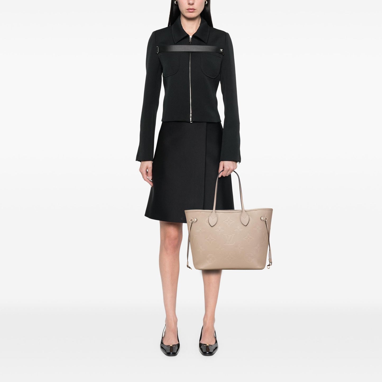 Louis Vuitton Monogram Giant Empreinte Neverfull MM