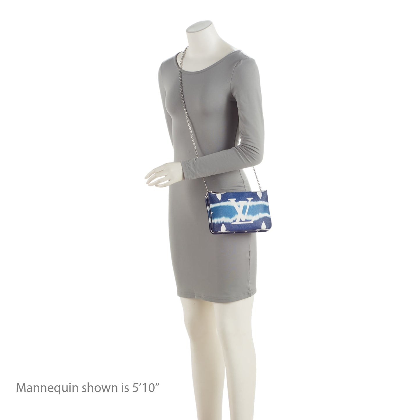 Louis Vuitton Monogram Giant Escale Double Zip Pochette (SHF-jCxDnn)