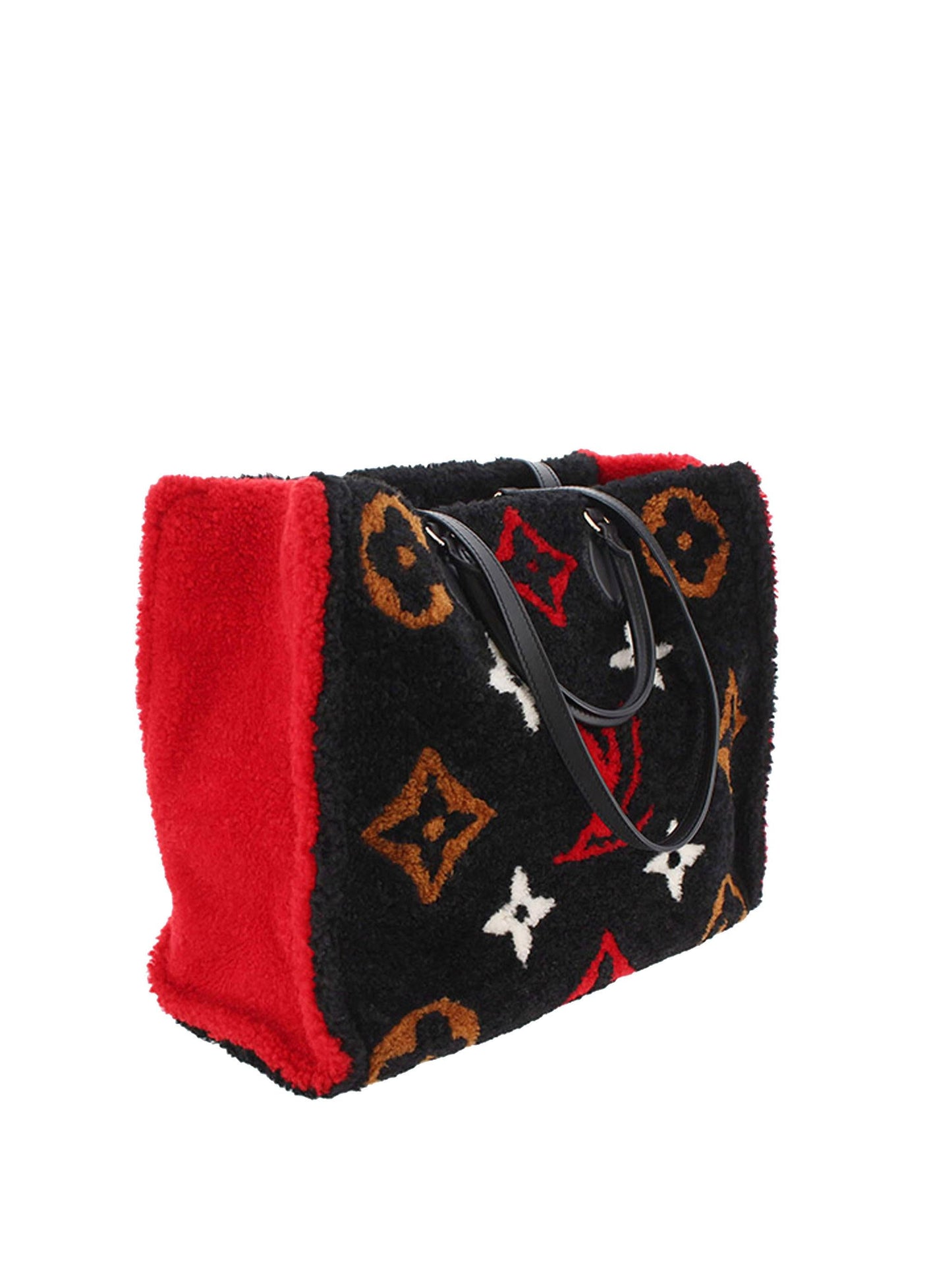 Louis Vuitton Monogram Giant Shearling Teddy Onthego GM (SHG-Zz4bpd)