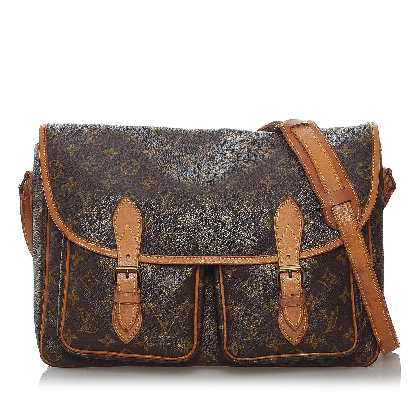 Louis Vuitton Monogram Gibeciere MM (SHG-29748)