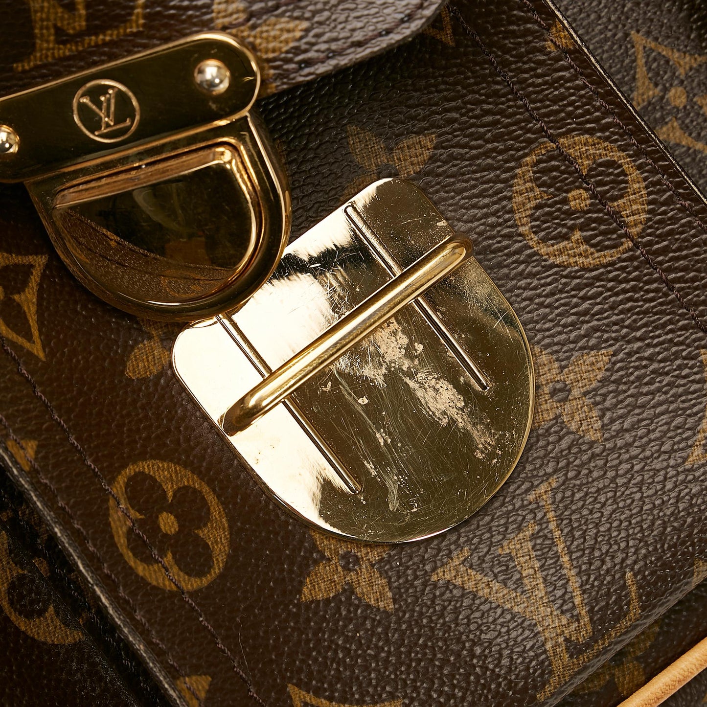 Louis Vuitton Monogram Hudson GM (SHG-Wy1aSH)