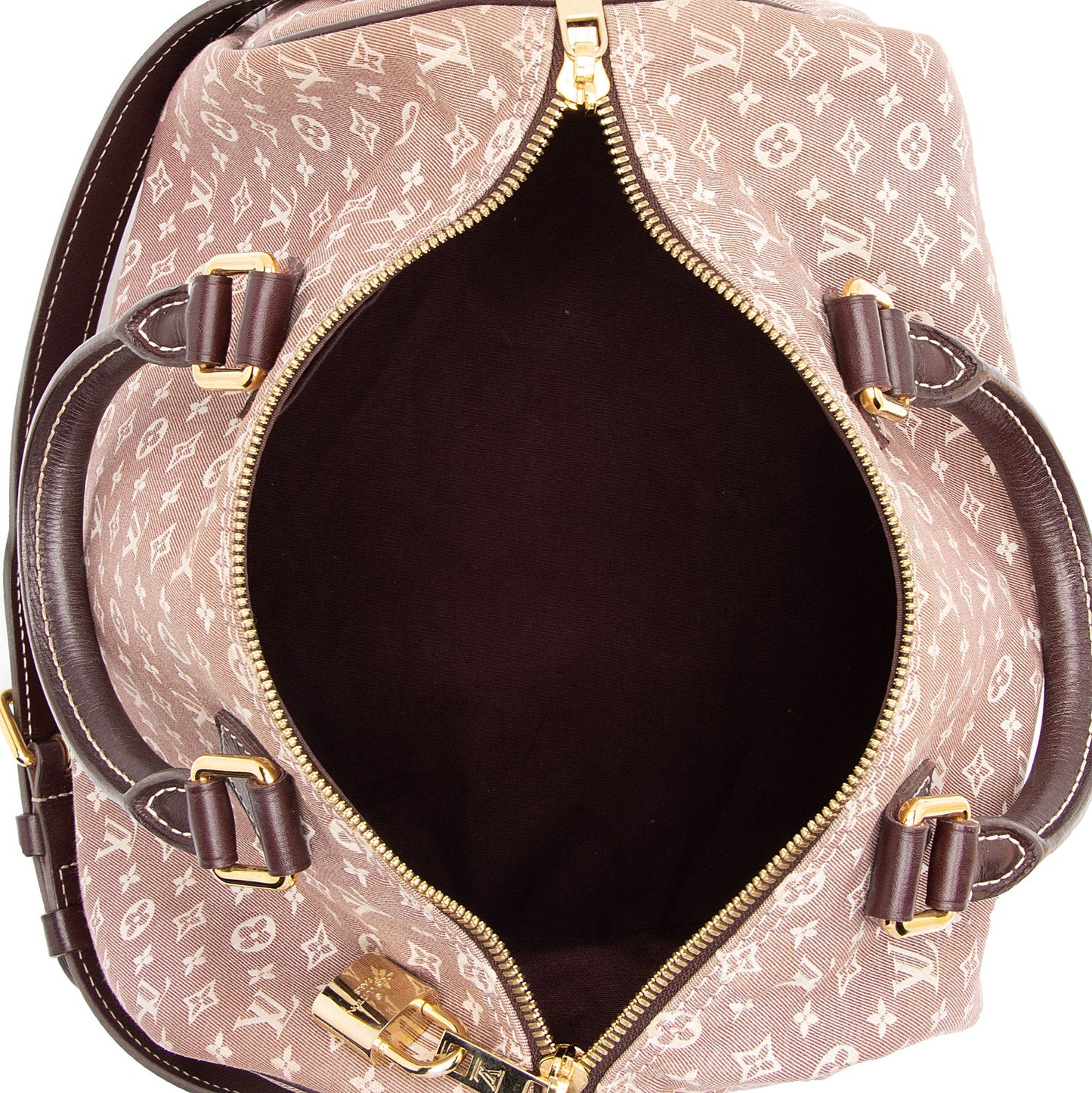 Louis Vuitton Monogram Idylle Speedy Bandouliere 30 Satchel (SHF-q63iiq)