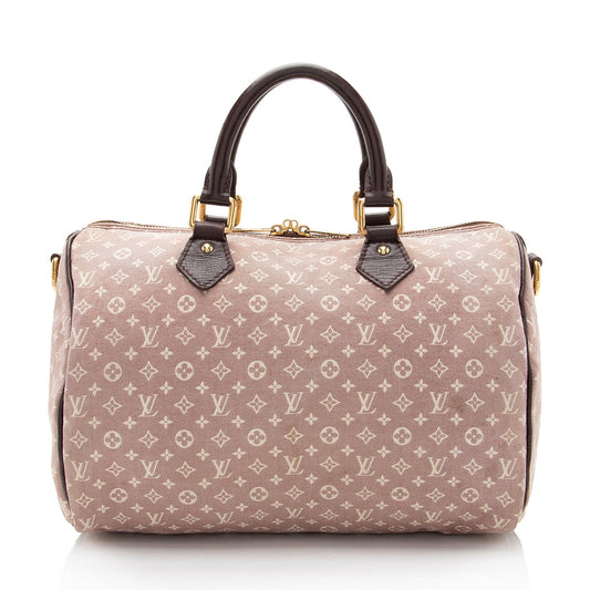 Louis Vuitton Monogram Idylle Speedy Bandouliere 30 Satchel (SHF-apSnuM)