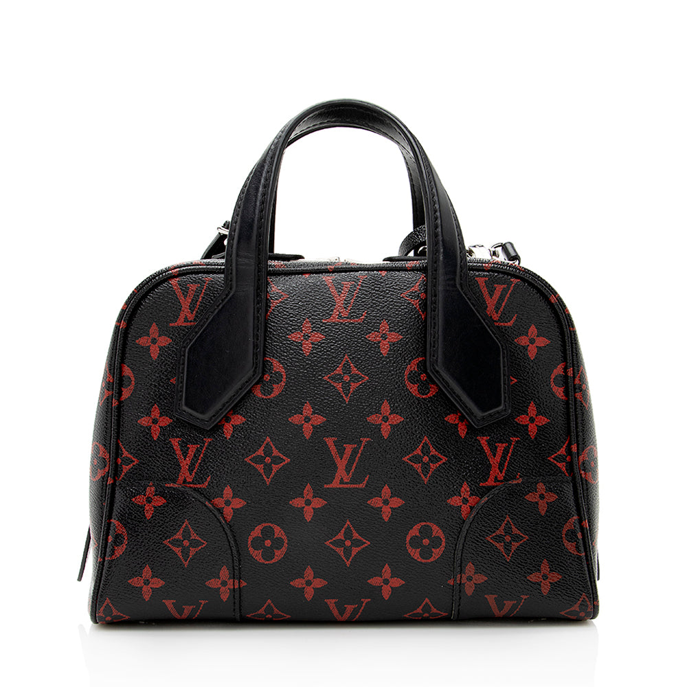 Louis Vuitton Monogram Infrarouge Dora Soft BB Satchel (SHF-19235)