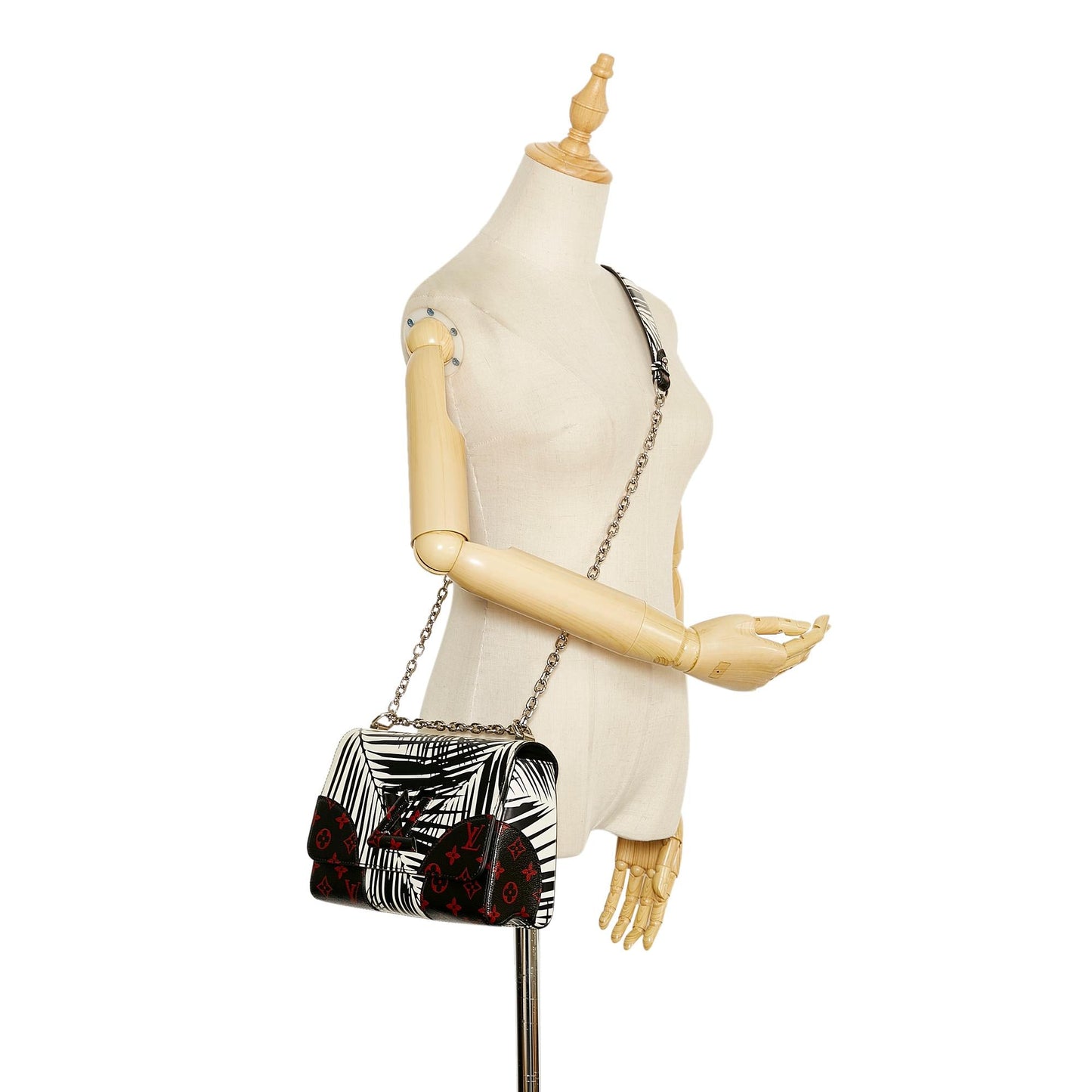 Louis Vuitton Monogram Infrarouge Palm Twist MM (SHG-flN49f)