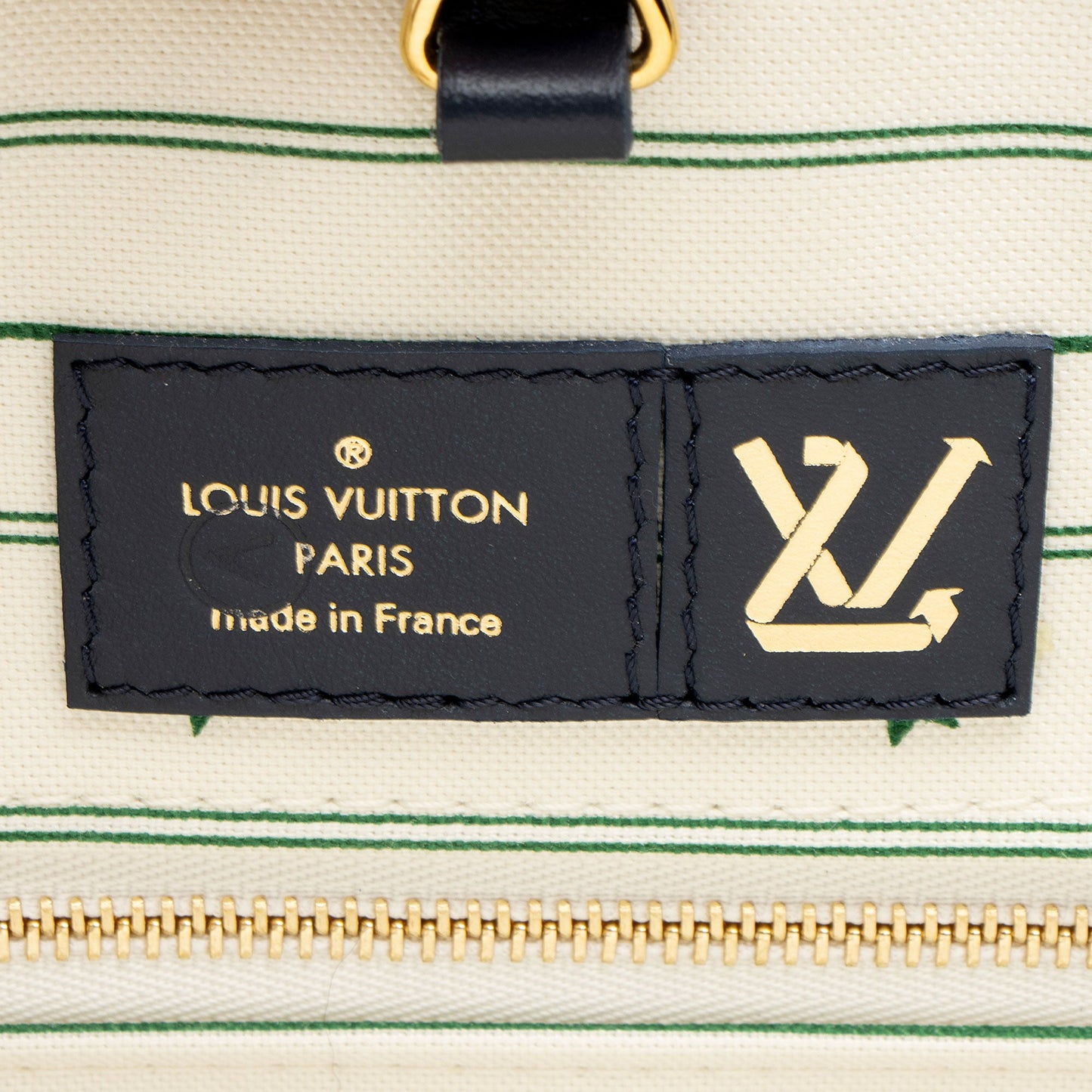Louis Vuitton Monogram Jacquard Tuffetage Hamptons Onthego GM Tote