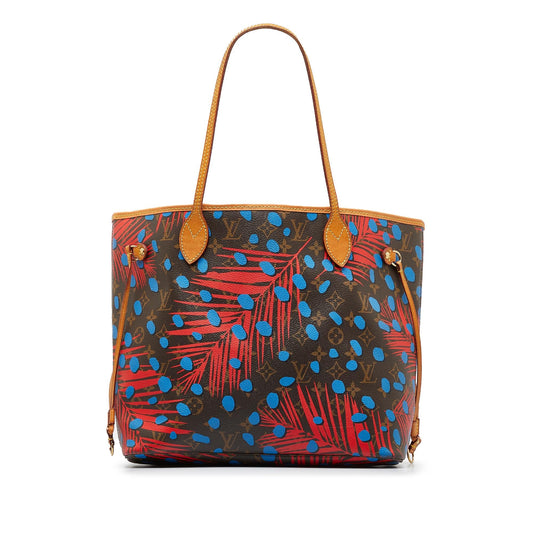 Louis Vuitton Monogram Jungle Dots Neverfull MM (SHG-EWSHB9)