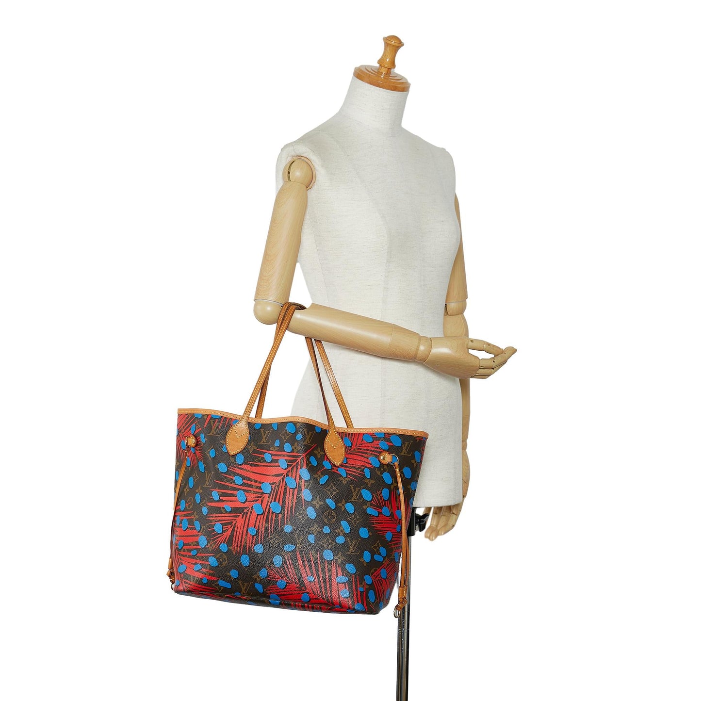 Louis Vuitton Monogram Jungle Dots Neverfull MM (SHG-EWSHB9)