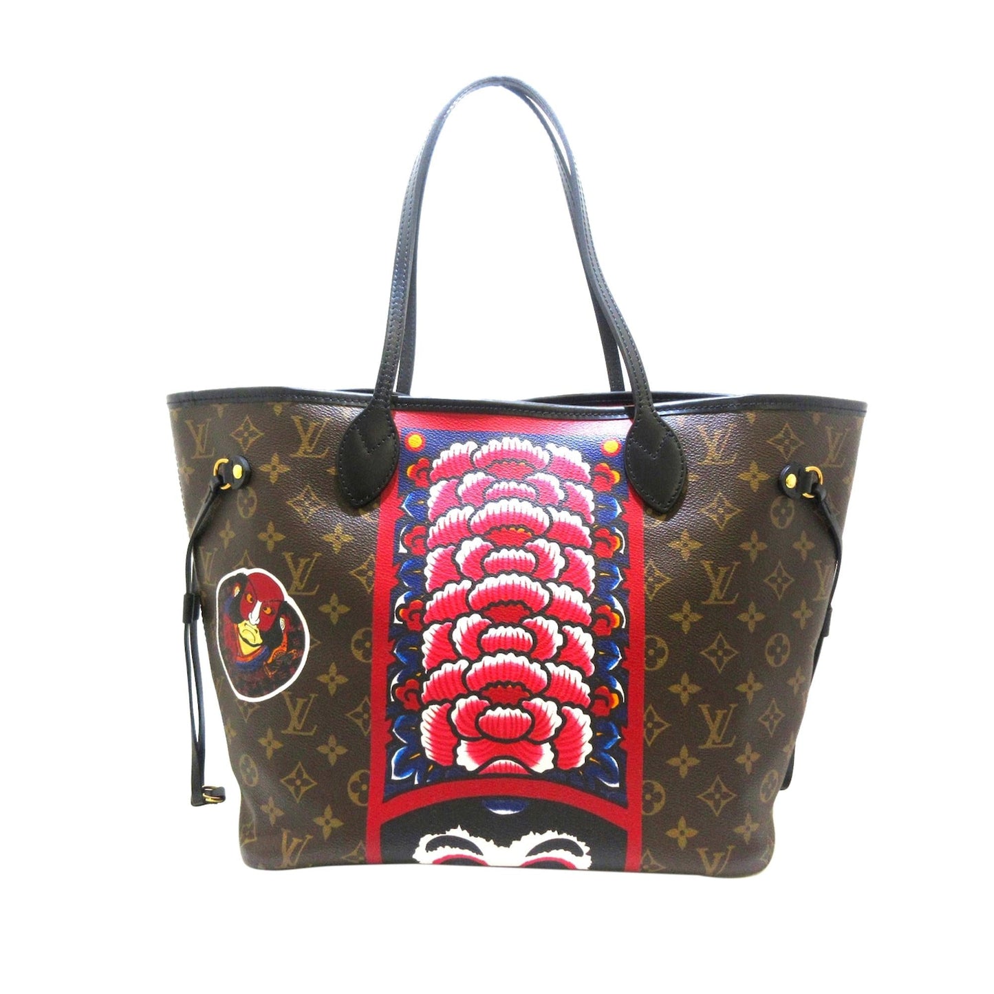 Louis Vuitton Monogram Kabuki Neverfull MM (SHG-37817)