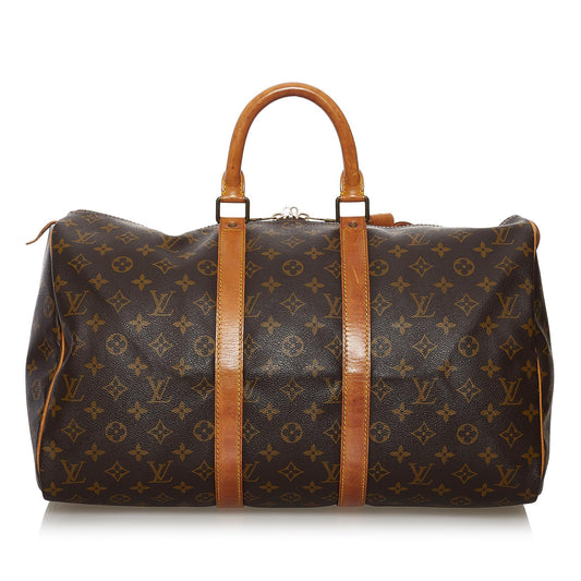 Louis Vuitton Monogram Keepall 45 (SHG-34740)