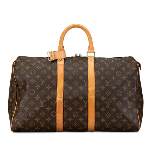 Louis Vuitton Monogram Keepall 45 (SHG-72gmx3)