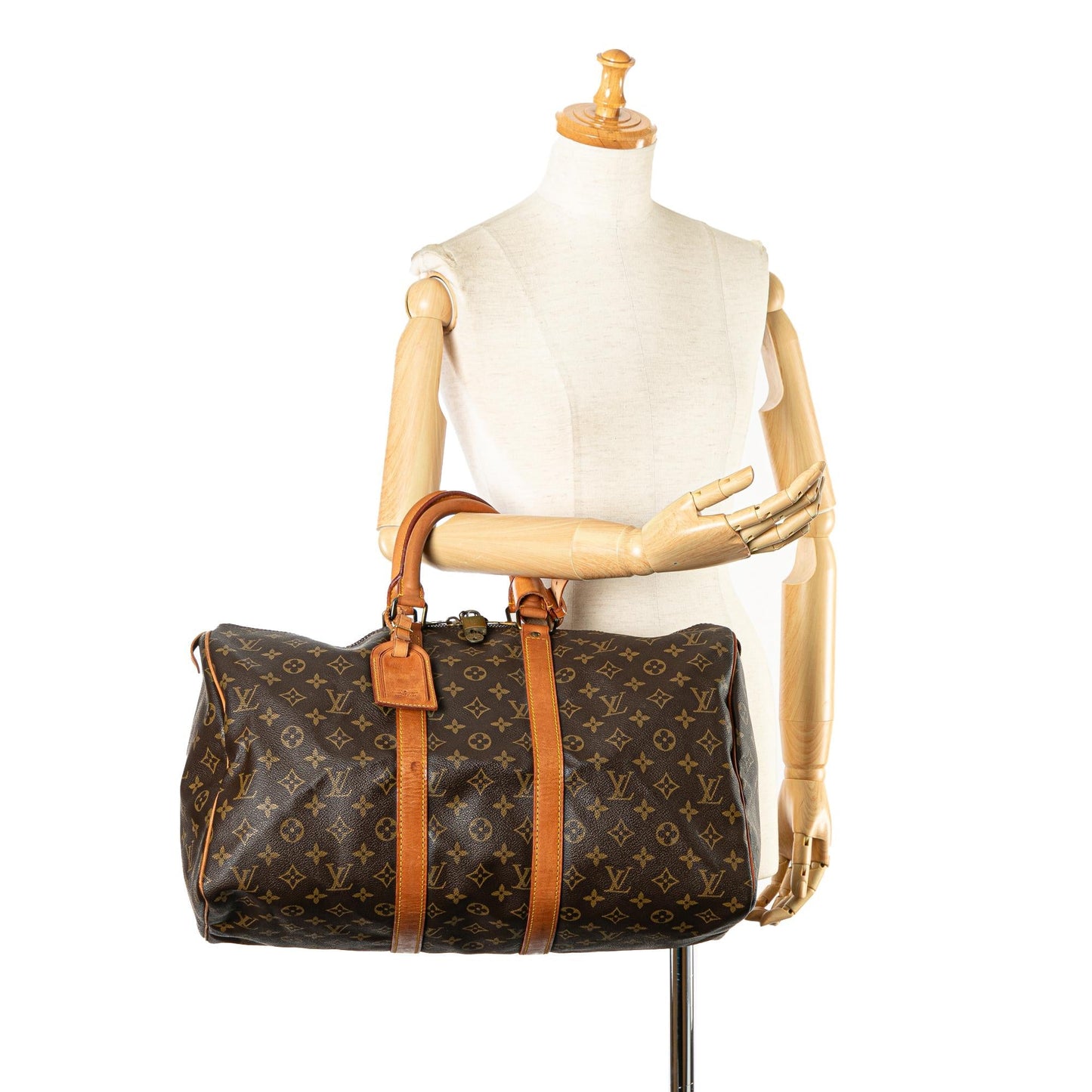 Louis Vuitton Monogram Keepall 45 (SHG-ntxl7W)