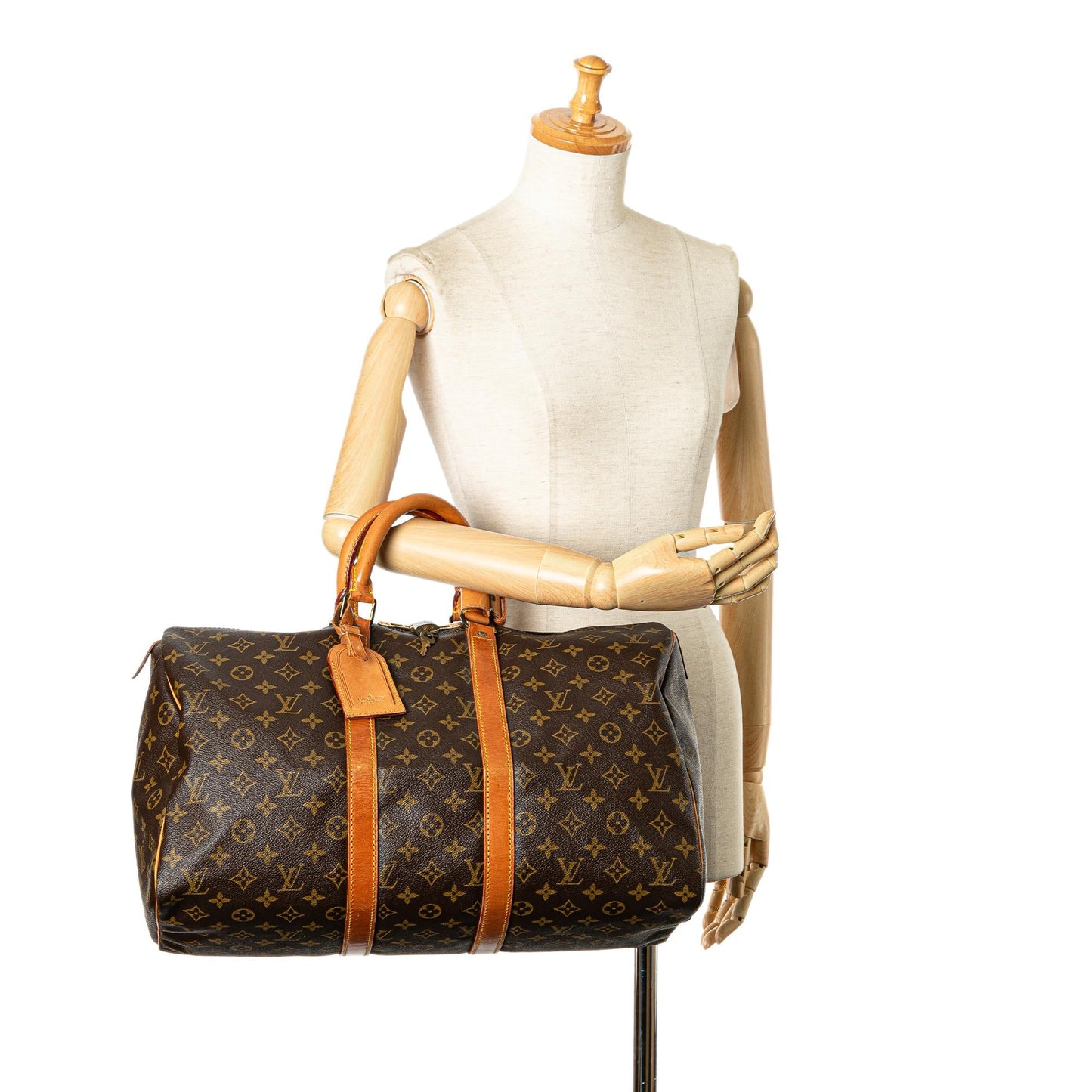 Louis Vuitton Monogram Keepall 45 (SHG-XniZuo)