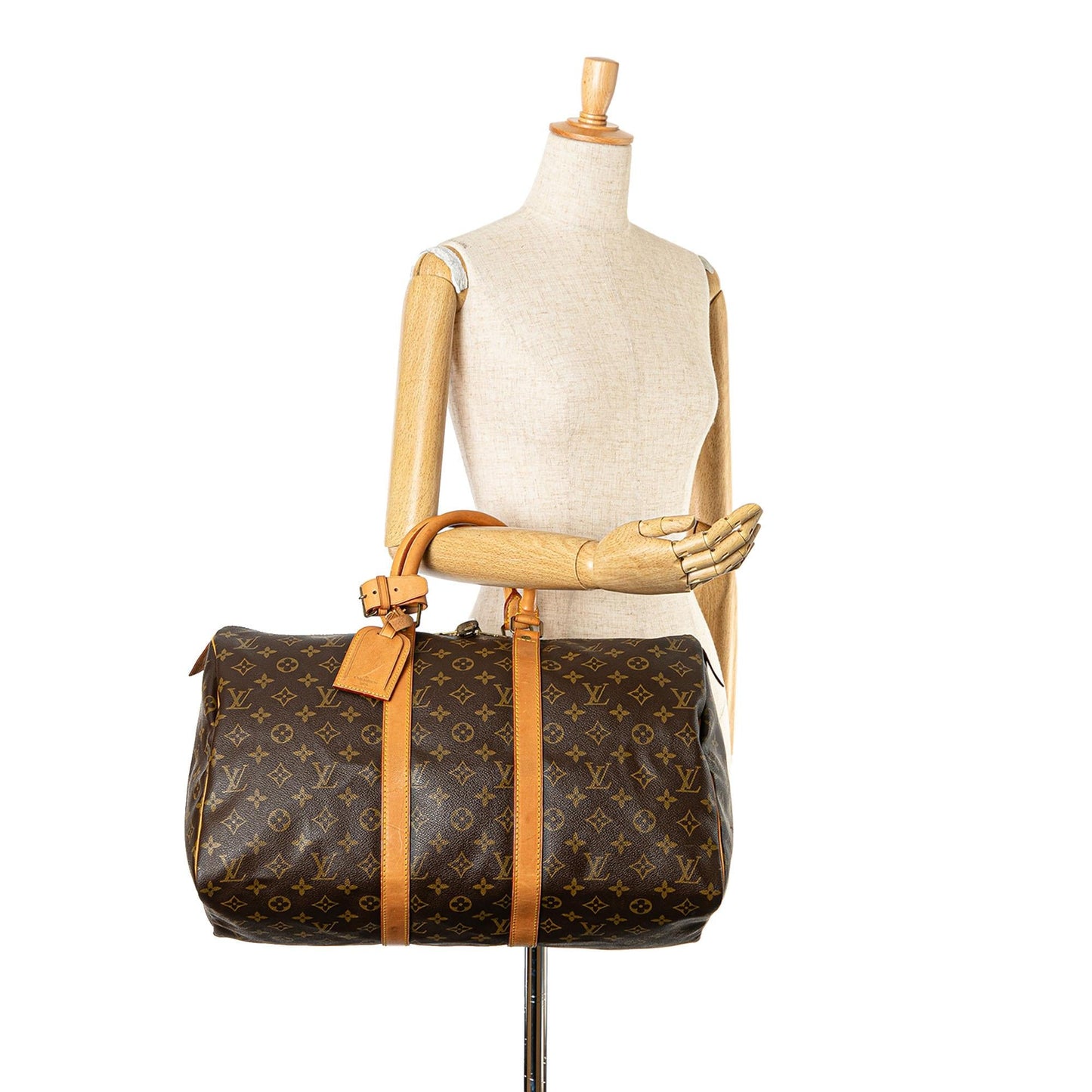 Louis Vuitton Monogram Keepall 45 (SHG-HoMoKD)