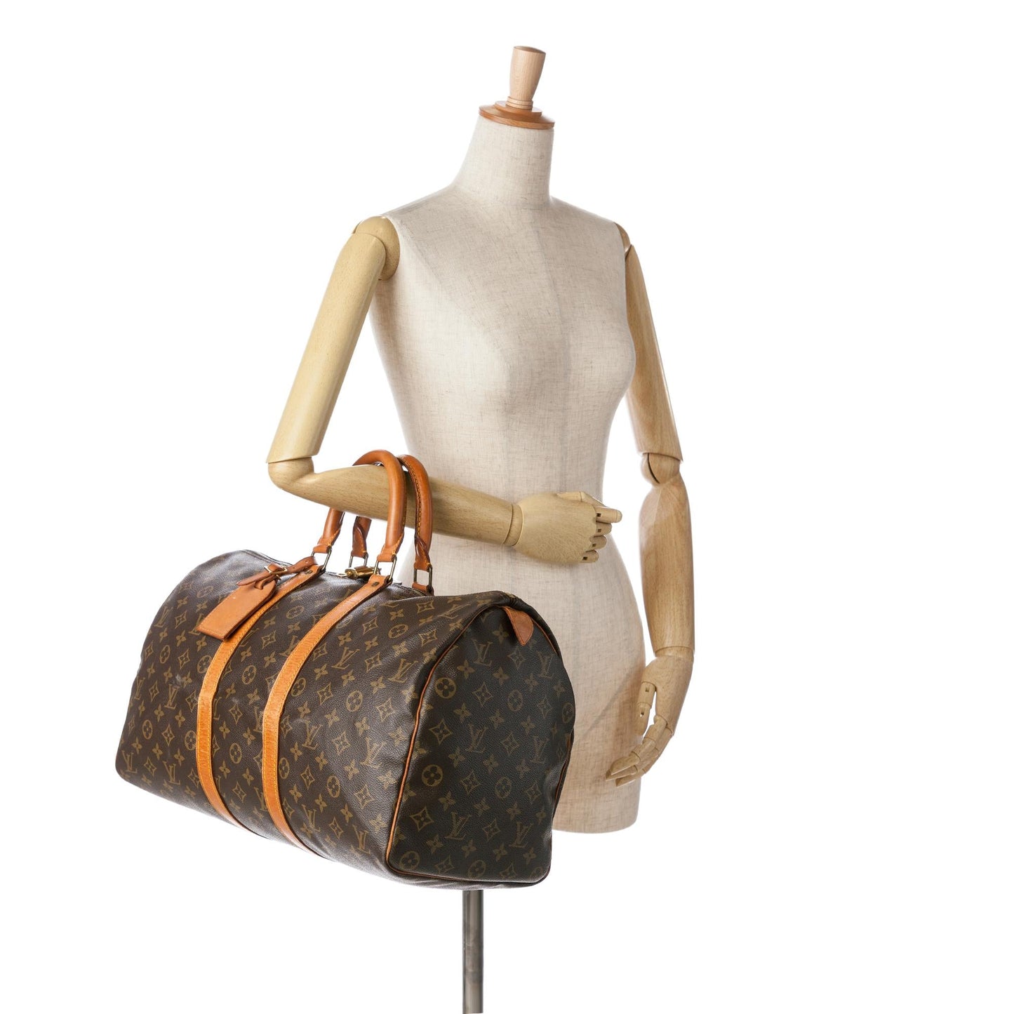 Louis Vuitton Monogram Keepall 45 (SHG-sEj1zB)