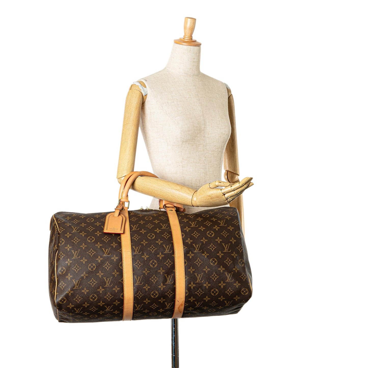 Louis Vuitton Monogram Keepall 45 (SHG-JrUmAS)