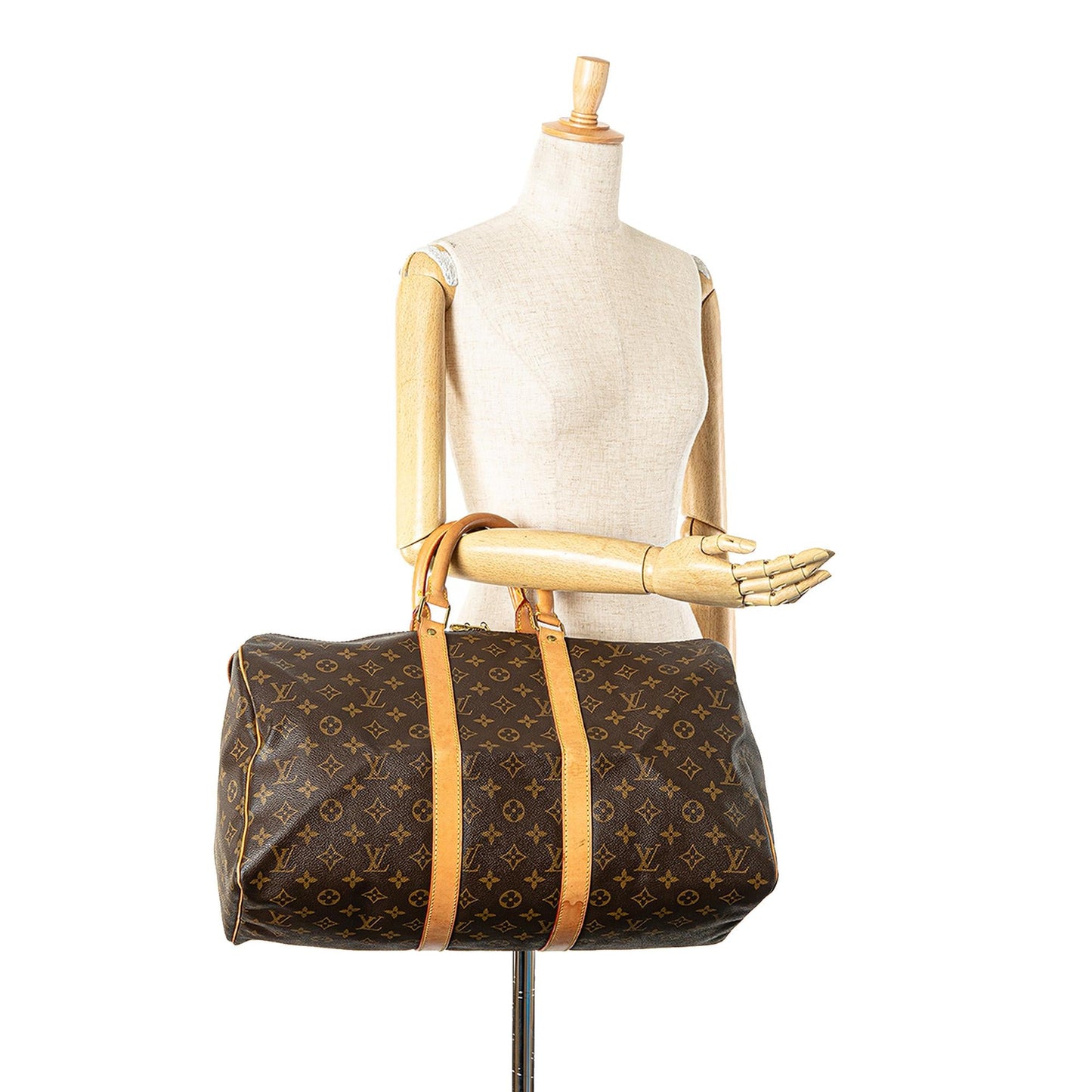 Louis Vuitton Monogram Keepall 45 (SHG-aUL5E3)