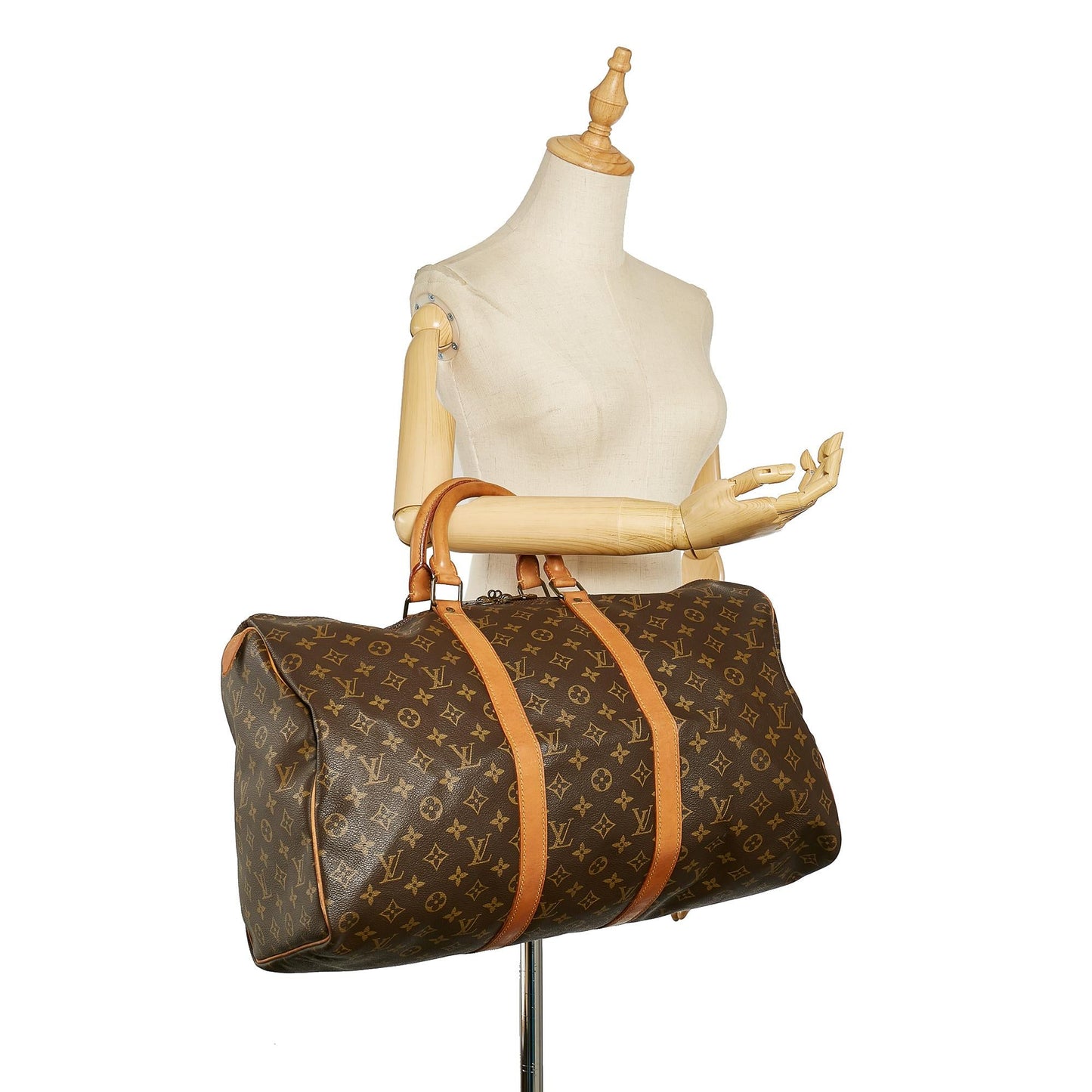 Louis Vuitton Monogram Keepall 50 (SHG-31928)