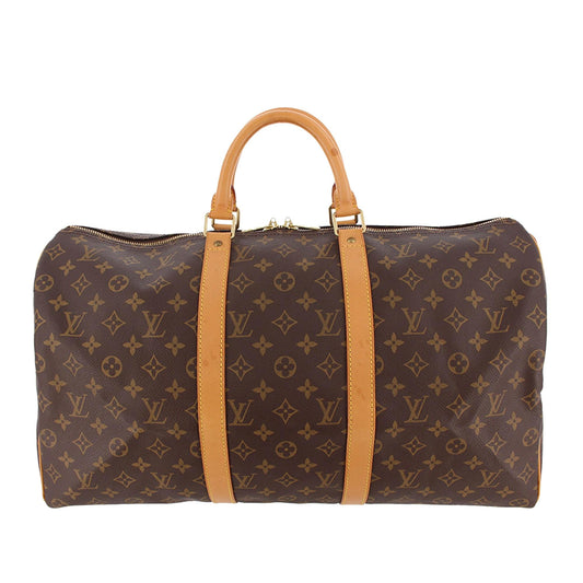 Louis Vuitton Monogram Keepall 50 (SHG-36694)