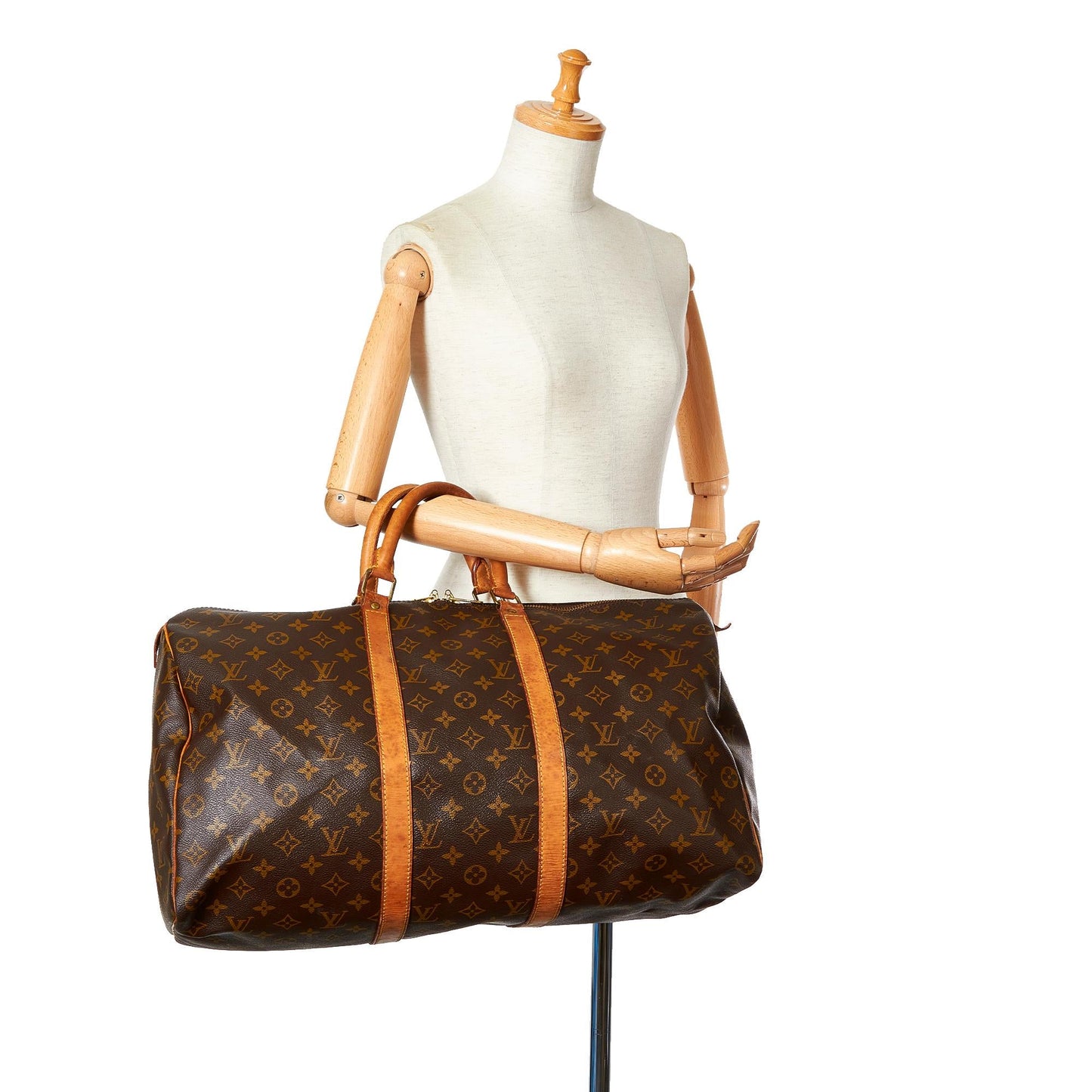 Louis Vuitton Monogram Keepall 50 (SHG-vxvS7m)