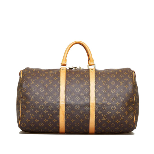 Louis Vuitton Monogram Keepall 50 (SHG-AVvygw)